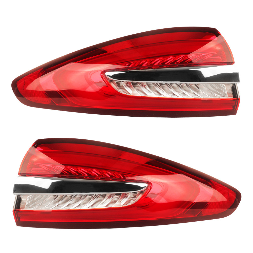 Adecuado para 17 - 20 modelos de Ford Mondeo conjunto de luz trasera Mondeo luz de freno hacia atrás izquierda y derecha cubierta de luz trasera