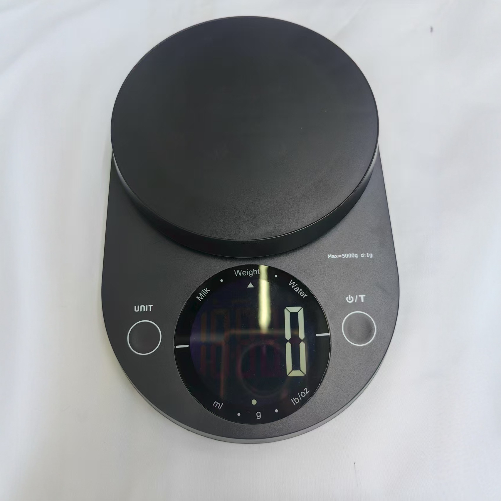 2025 báscula electrónica de cocina báscula de horneado de alimentos báscula mini gramo 5KG báscula electrónica pantalla grande báscula táctil de café