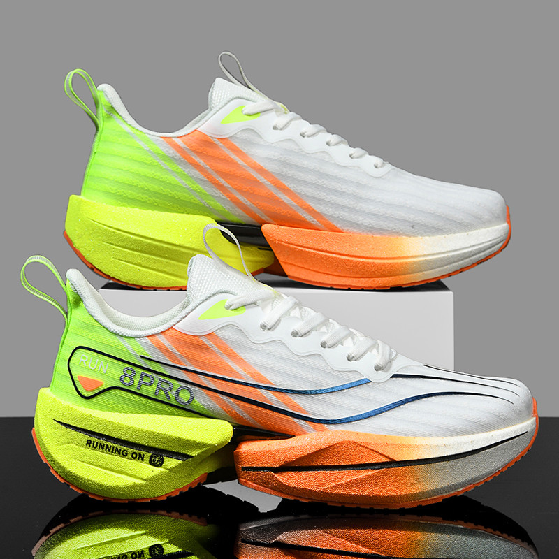 Nuevo conejo rojo 78Pro oficial juvenil tablero de carbono zapatos de corrida primavera zapatos deportivos para niños