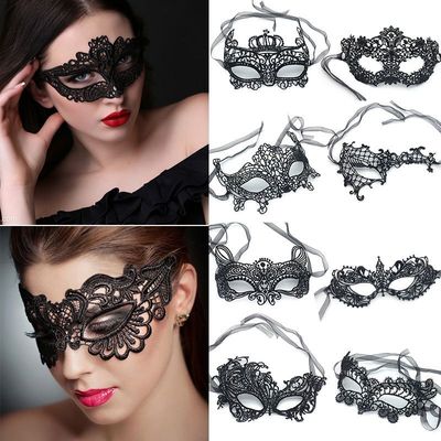 Lace Mask Selling Makeup Prom Princess party lovely black Stereotype interest Eye mask Manufactor