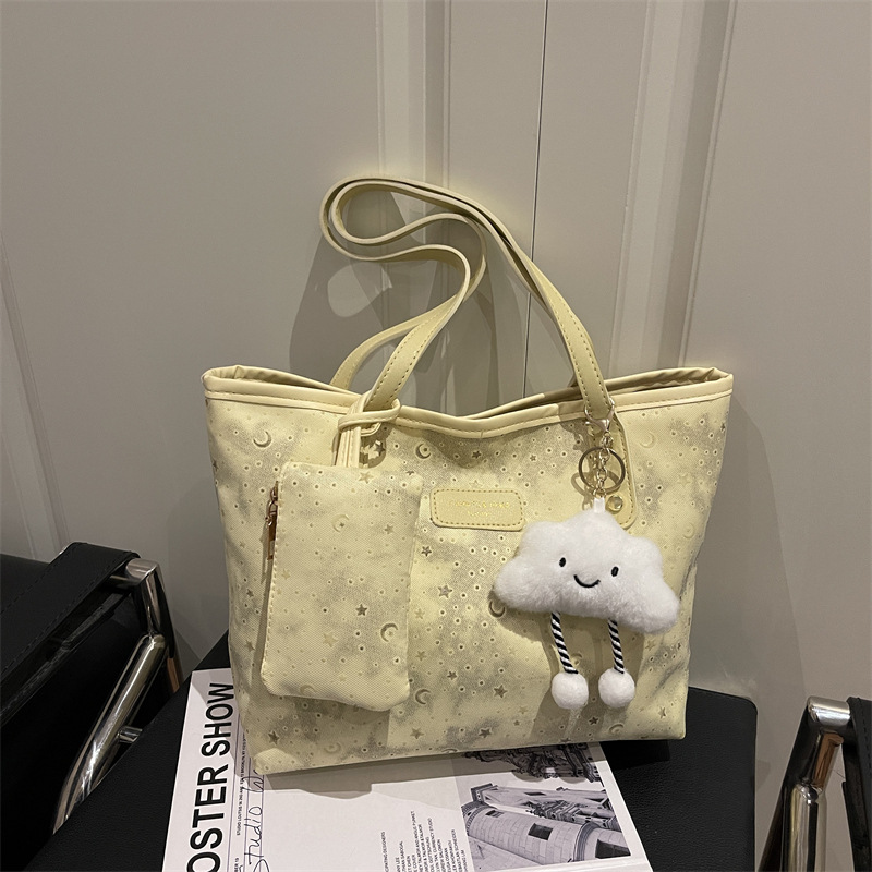 Bolso de moda de moda temperamento versátil bolso de hombro de gran capacidad 2026 nuevo bolso de brazo de viaje simple casual