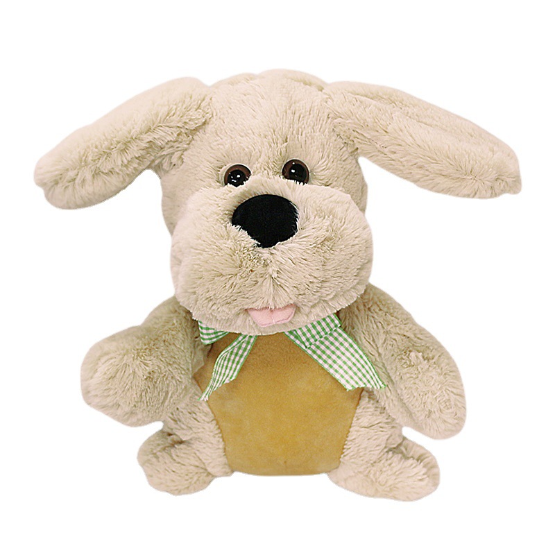 Factory Store Children's Electronic Robot Dog Intelligent Simulation Ear Dog Singing Electric Plush Toy Ear Dog