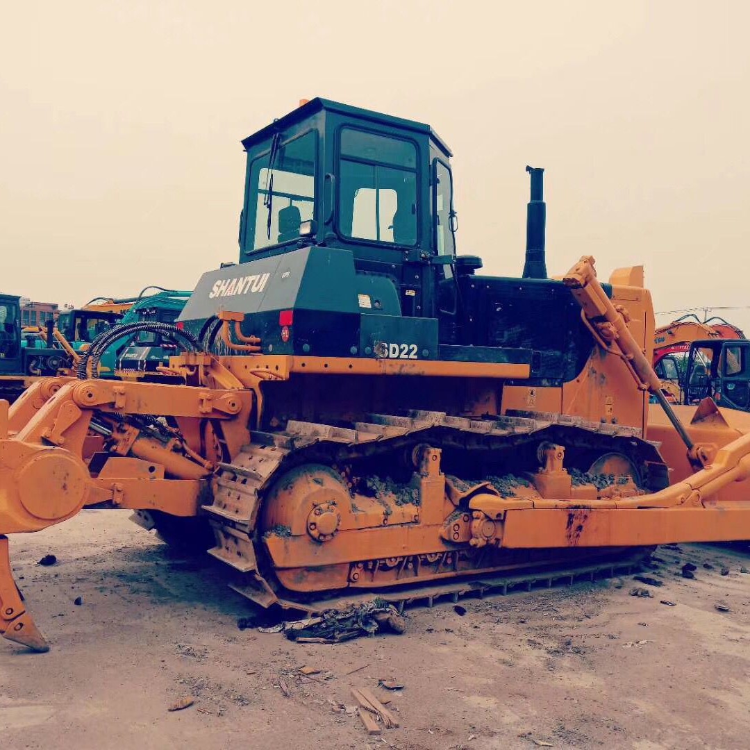 Mercado de bulldozers de segunda mano de Hechi Shantui 220 160 en la provincia de Guangdong image 5