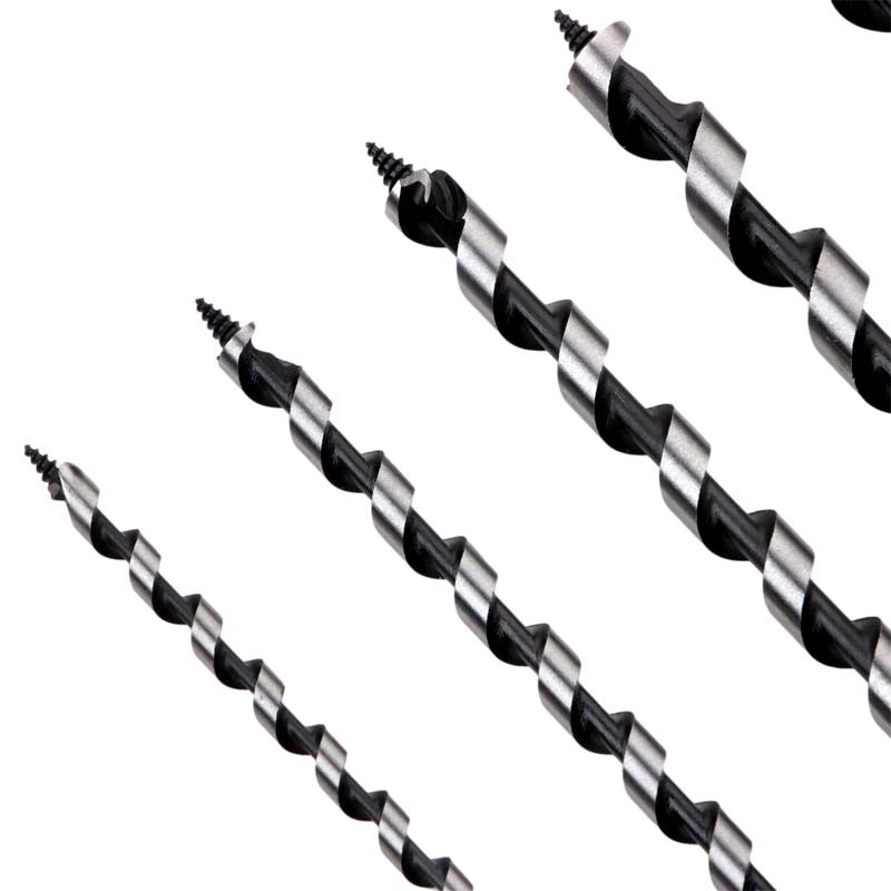 6-piece woodworking drill 230mm suit 6pc hexagonal handle wood twist Wood Hole opener deep hole drill