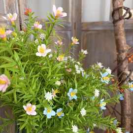 玫假花ins水草满天星绢花批发高仿真装饰桌饰仿真植物仿真绿植