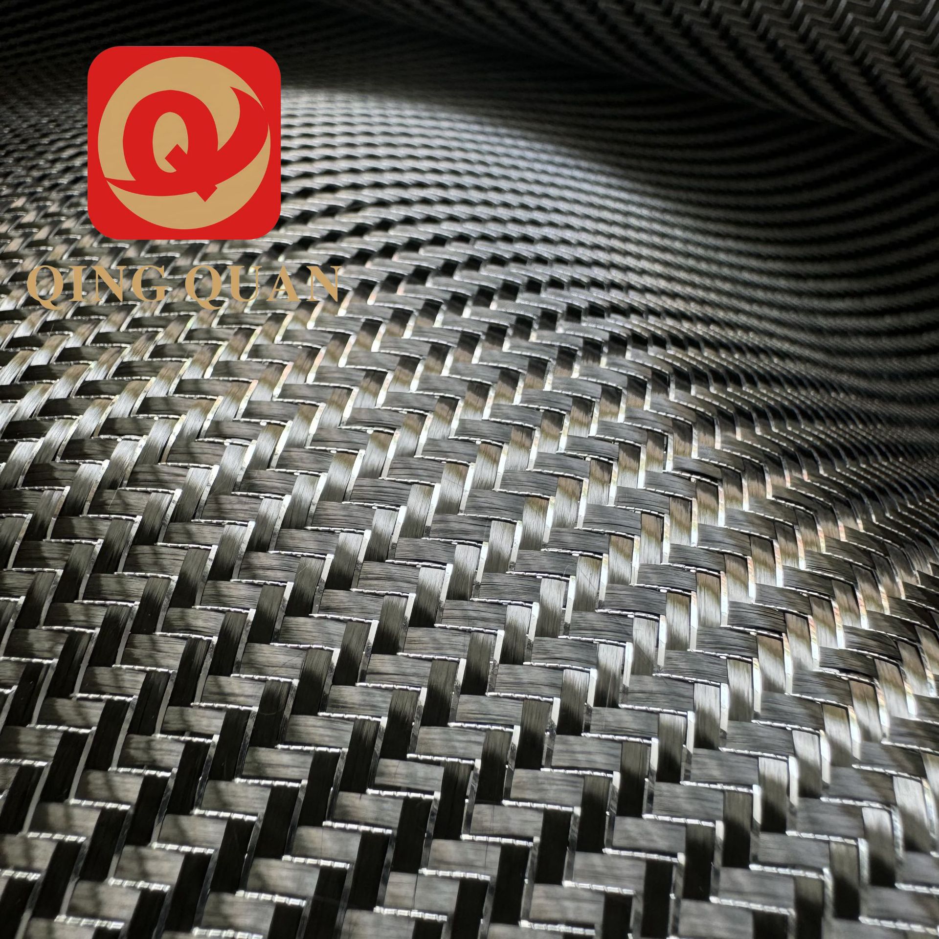 进口金属丝碳纤维布 银色斜纹金银丝布 3K230克板材管材 汽车内饰