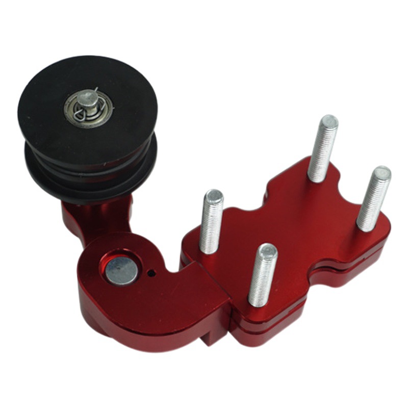 Accesorios populares transfronterizos para motocicleta, tensor de cadena modificado, ajustador de cadena, ajustador de aleación de aluminio CNC colorido