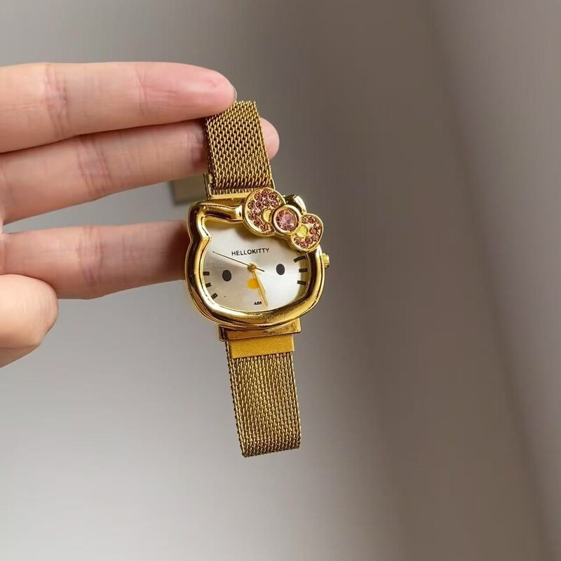 甜美可爱HelloKitty凯蒂猫手链女轻奢爆款卡通手串小众高级感手饰|undefined