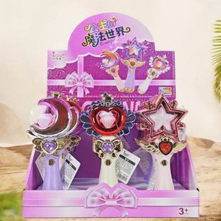 New Fairy Magic Wand Toy Girls Luminous Sound Effect Toy Stall Girl Princess Birthday Children's Day Gift
