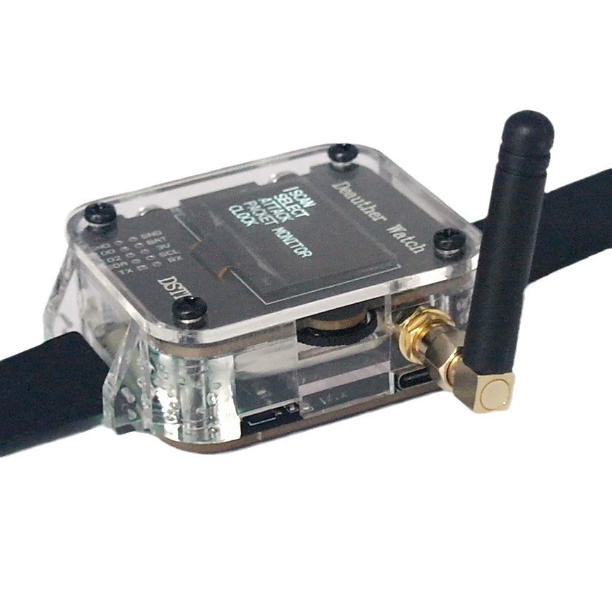 Учебник по WiFi атакам и защите Deauther Watch Y Hacker Watch IoT Security Development Programming