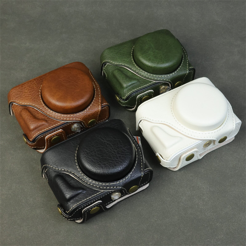 Suitable for Fuji X-Half Film Camera Leather Case X-Half Portable Protective Case Xhlf Shell