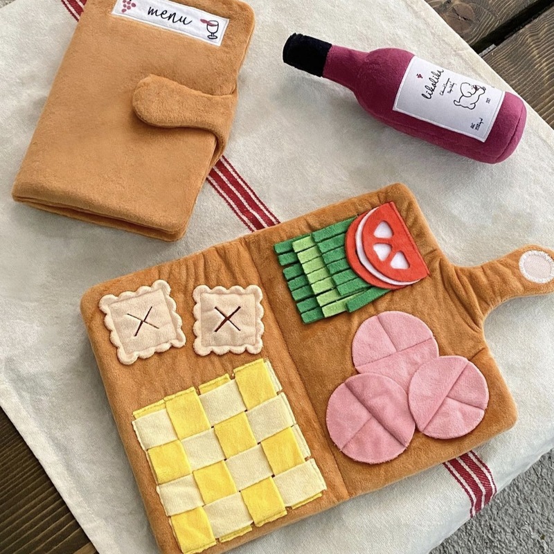 在庫あり新しいメニューかわいいチベット食品嗅ぎ玩具外国貿易ペット犬サウンドぬいぐるみ厚み|undefined