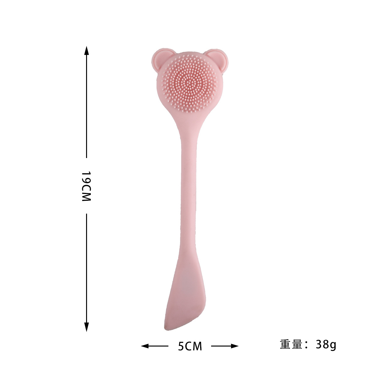 Cepillo de silicona suave transfronterizo tipo cepillo de lavado de cara desmaquillador de espinillas herramienta de limpieza herramienta de belleza portátil