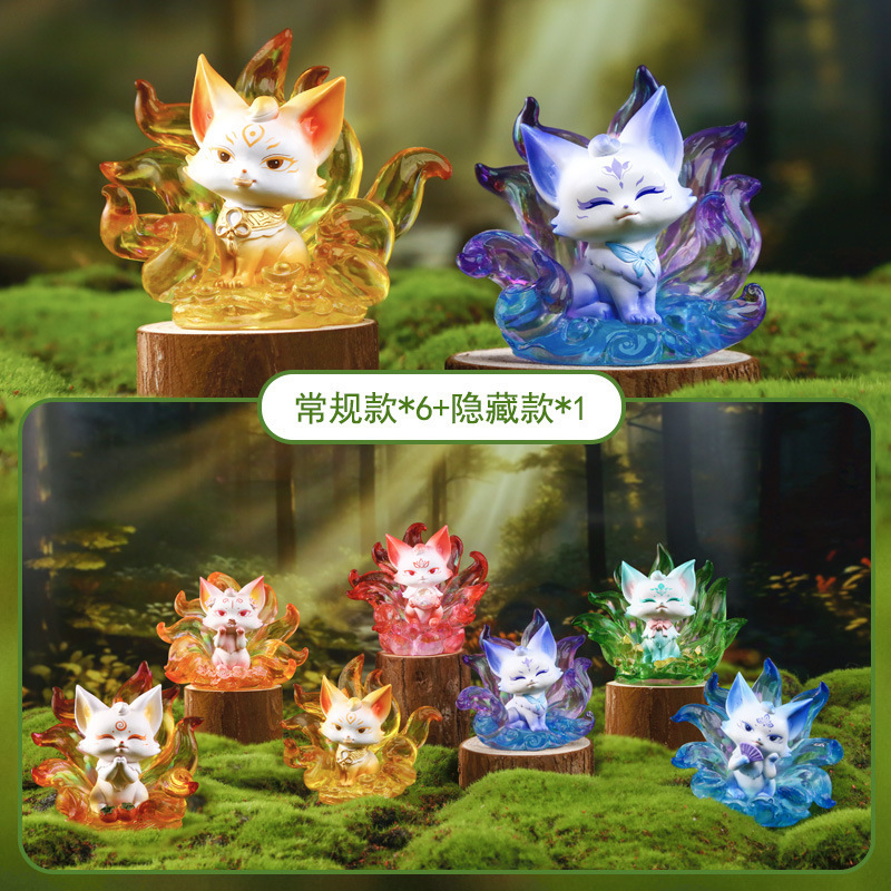 萌趣可爱猫猫PAI情绪盲盒公仔手办送同学朋友节日礼品桌面小摆件|undefined