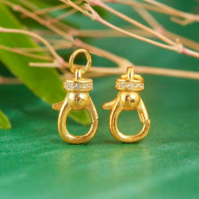 �߱�ɫS925�y僽��Ƕ�ʯ߅���r��С���DIY�r��С�������L���