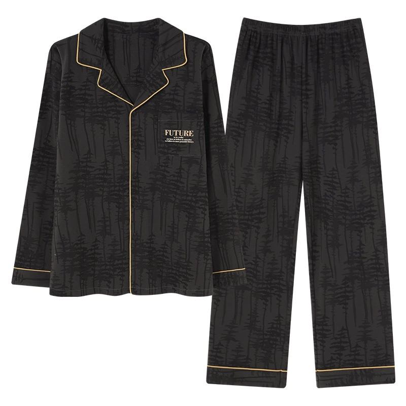 Pijama, long-sleeve, set, simple and elegant design
