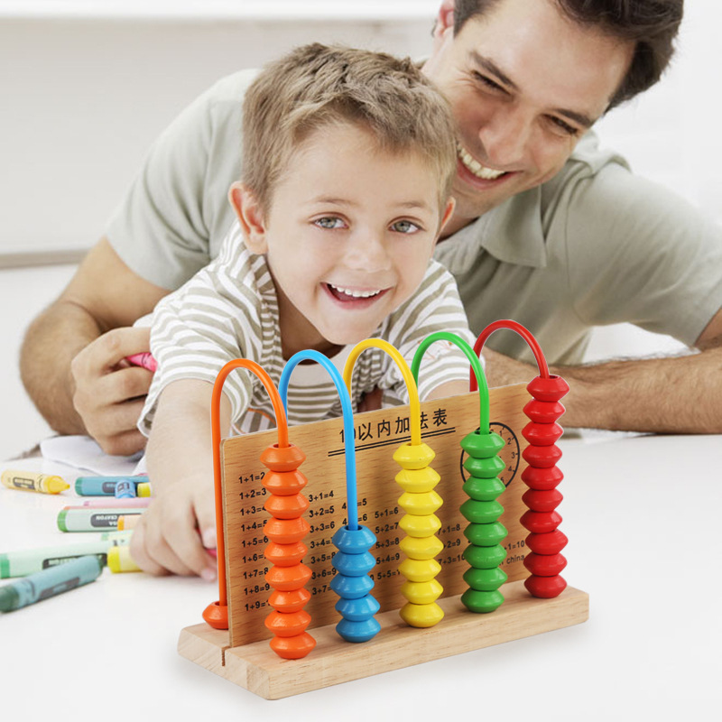 Contador Escuela Primaria Grado Uno Quinto grado diez mil niños de computación rack kindergarten aprendizaje Abacus matemáticas material de enseñanza ayudas de aprendizaje