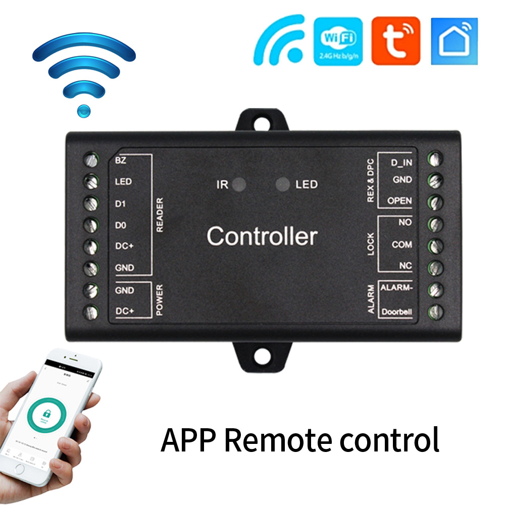 TUYA Tuya WIFI single door controller access control remote access mobile phone APP remote door opening control 4