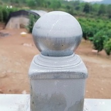 方管球形盖球帽铁艺护栏配件楼梯柱头圆球盖圆盖封口盖堵口盖其他
