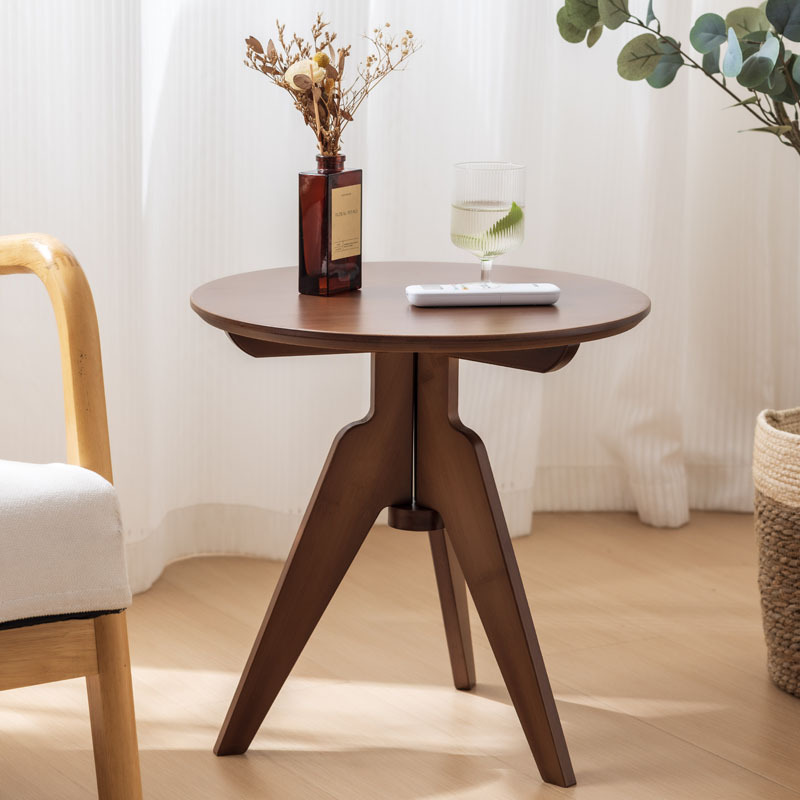 Small Coffee Table Simple Modern Creative Mini Light Luxury Sofa Side Table Living Room 2024 New Bedroom Bedside Round Table