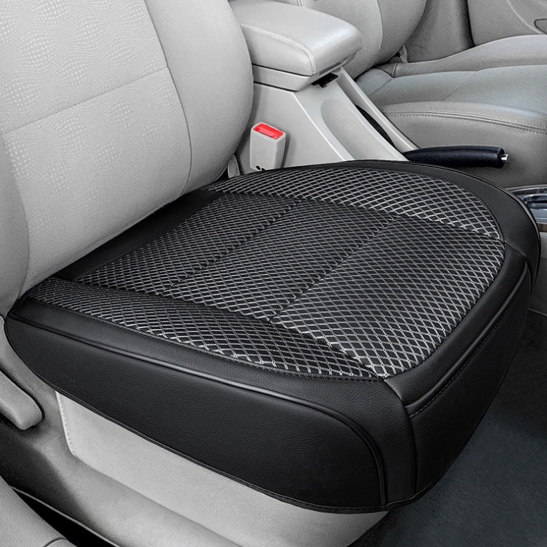 25-Year Breathable All-Season Universal Car Seat Cushion Pu Multi-Piece Set Small Three-Piece Original Factory Direct Delivery Breathable Mesh