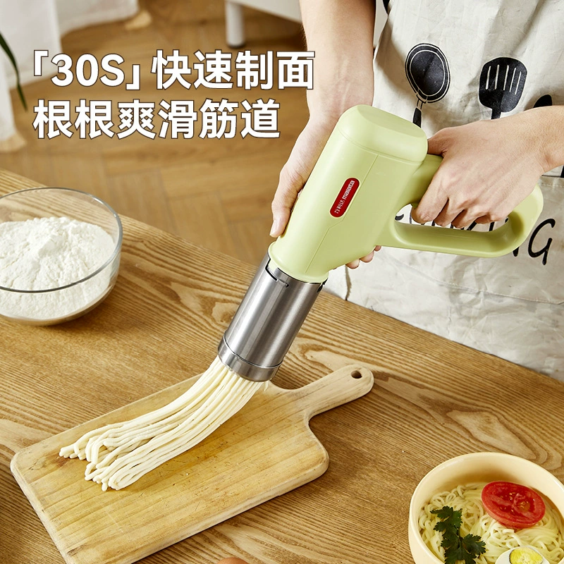 Noodle машинa Манку? Wait must translate Chinese product: Noodle machine with 400g larger noodle press fully automatic small electric handheld noodle machine to make noodle noodle press