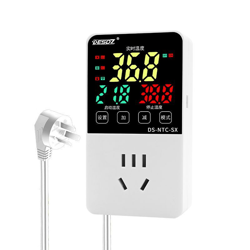 Pujiang digital display WiFi smart thermostat for refrigerators, fish tanks, rutin chickens, turtles, temperature control socket with timer Pujiang digital display WiFi smart thermostat for refrigerators, fish tanks, rutin chickens, turtles, temperature control socket with timer