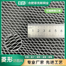 果园大棚专用防护网孔径可定制防雹防鸟一体网全新聚乙烯透光通风