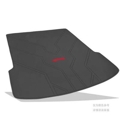 Suitable for 26 Models of Trunk Mat - super-migration-leather-classic-black-amg-embroidered-red-label-mercedes-benz-amg-gt