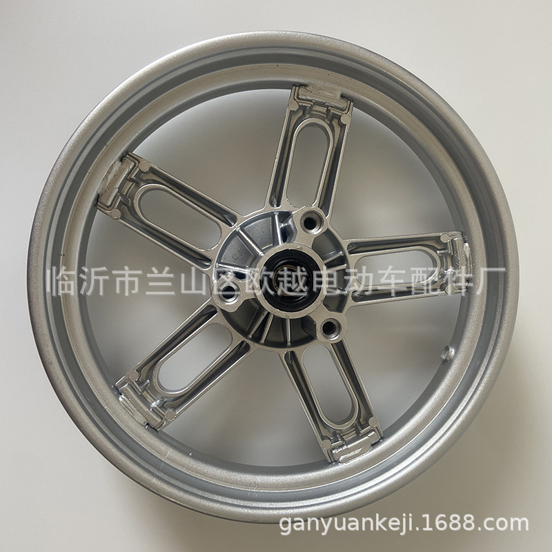 Electric Vehicle Front Hub 10inch Disc Brake 300-10 Little Turtle King Electric Motorcycle Aluminum Wheel Aluminum Alloy Front Wheel Manufacturer Wholesale