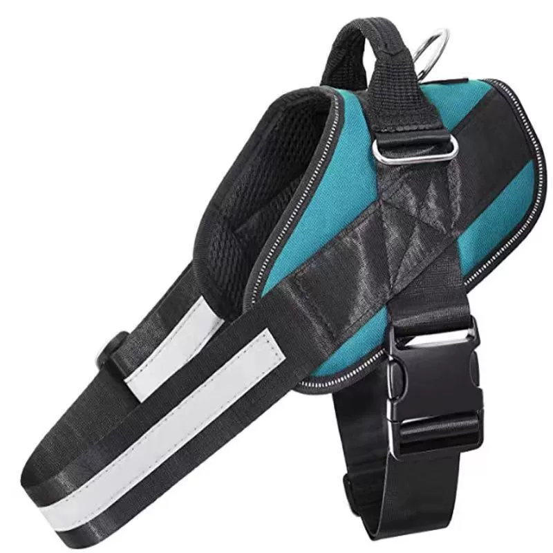 Взрывозащищенный жилет с нагрудным ремнем для собак седельного типа, дышащий светоотражающий Регулируемый для маленьких, средних и крупных собак