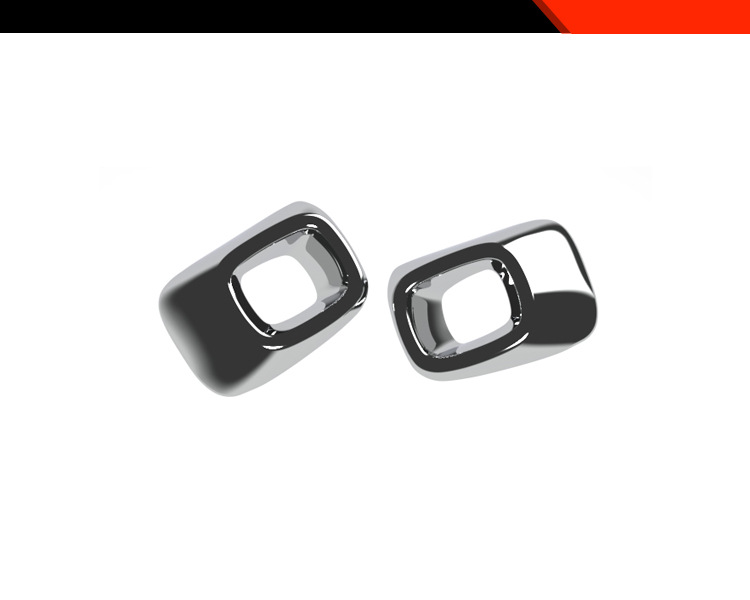 Suitable for 24 Honda FREED CROSSTAR modified front bumper fog lamp ring fog lamp decoration dedicated