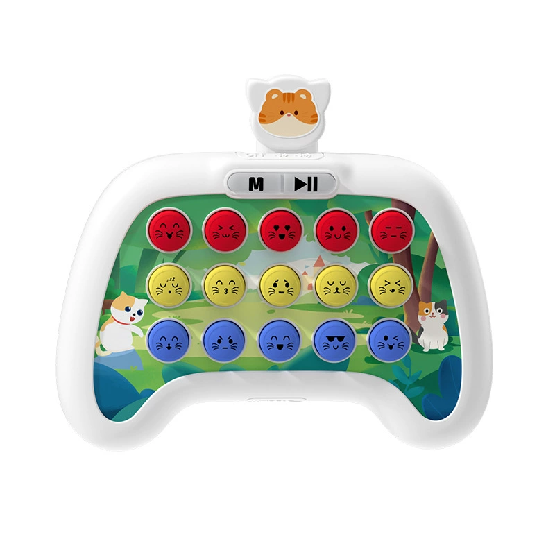 Cartoon game console anti-stress "Gopher" for training, anti-stress