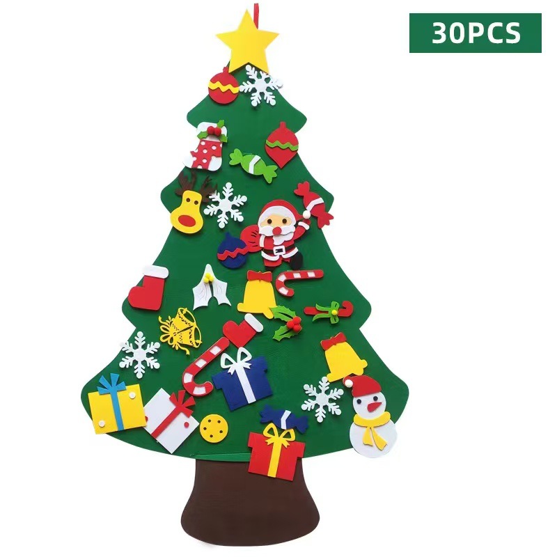 DIY Handmade Jigsaw Puzzle Christmas Decoration