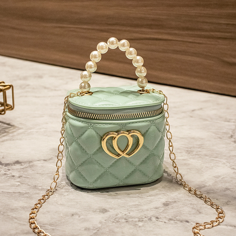 2023 bolsas de moda de jalea de balde bolsas de cadena bolsas de perlas de silicona bolsas de mano bolsas de comercio exterior Mimi bolsas