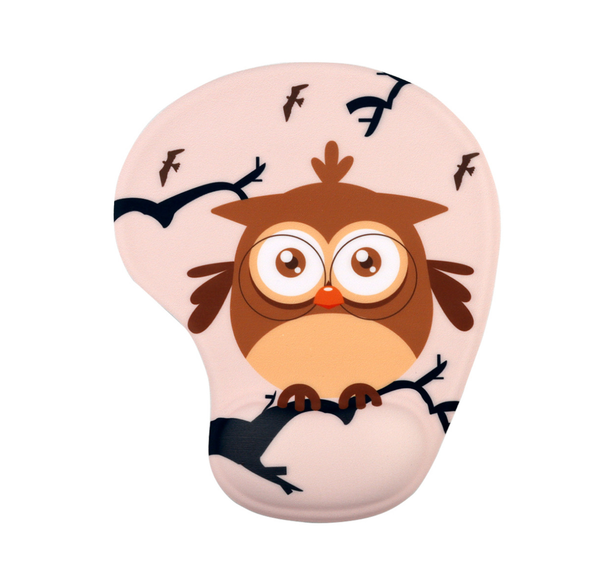 Protector de muñeca alfombrilla de ratón 3D Oficina antideslizante almohadilla suave almohadilla de silicona protector de muñeca computadora de dibujos animados protector de muñeca alfombrilla de ratón al por mayor