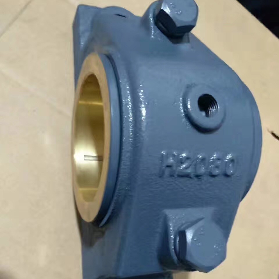 滑动轴承座 H2045 H2050 H2060 高力黄铜 锡青铜 石墨铜套