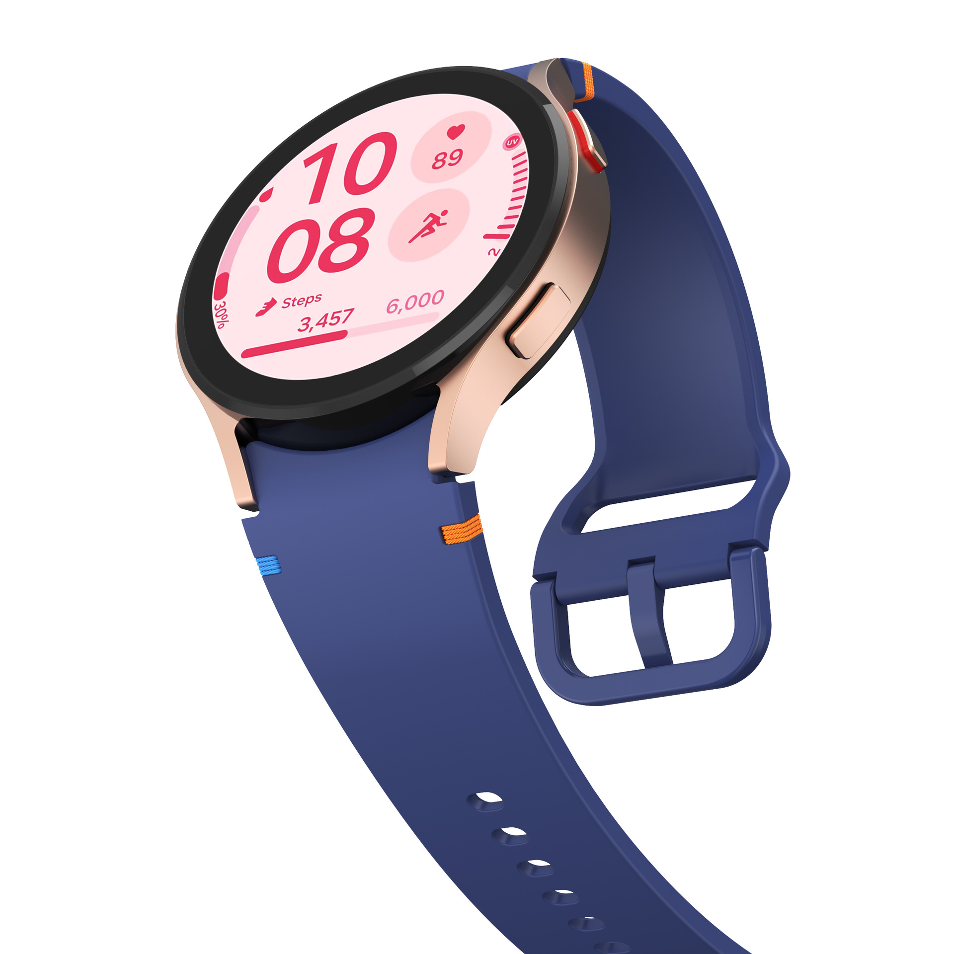 This is suitable for replacing the curved seam plain texture of the watch strap on Samsung watch7, watchFE, watch6 and watch5 undefined