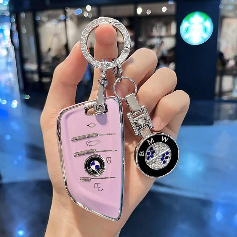 Bmwの鍵カバー1系2系3系5系7系x 1x3x5シェルバックル高級530 li高級女性を適用します。|undefined