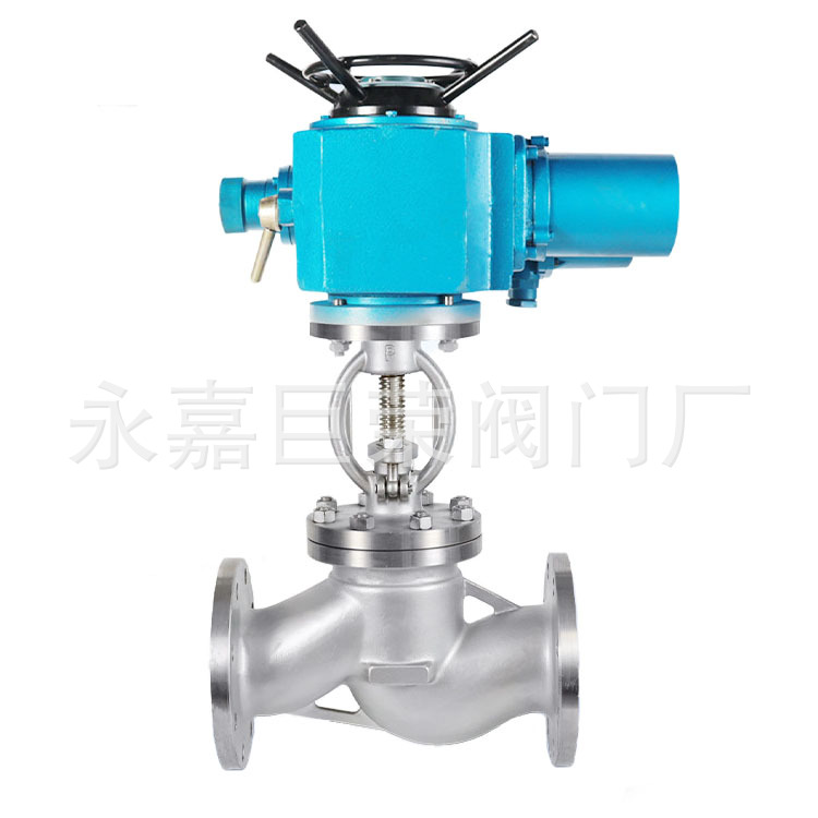 电动不锈钢/铸钢法兰截止阀J941W-16PDN300南高阀门生产