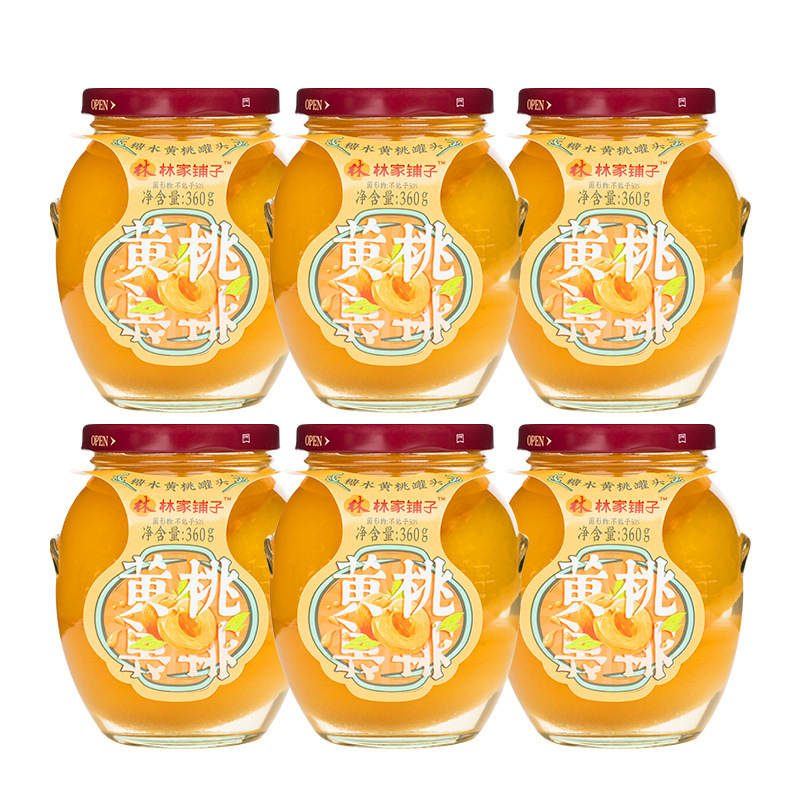 노란복숭아 360g*6캔 [클래식 앵커 추천]