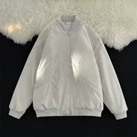 High Street прилив бренд cleanfit куртка мужская короткая весна утолщенный бейсбольный воротник американский модный летающий куртка куртка