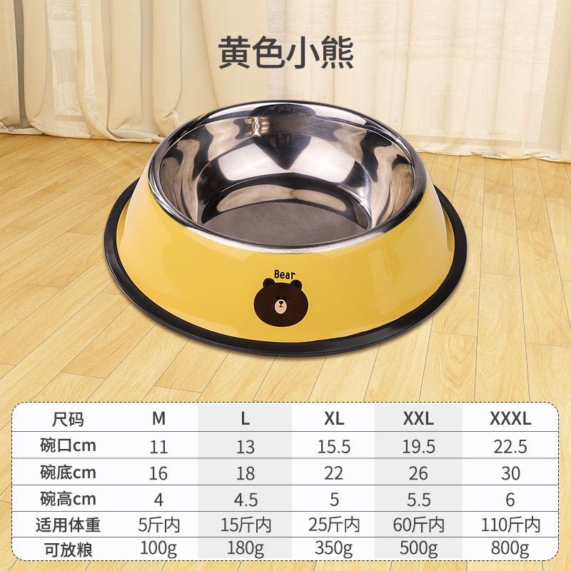メラミン碗のステンレスの犬の飯碗の専用の犬の食糧は水を飲みます。|undefined