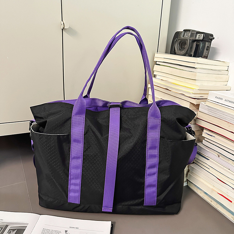 Nueva bolsa de viaje de hombro para hombres, bolsa de viaje de alojamiento de estudiantes de gran capacidad, bolsa de equipaje de viaje para mujeres, bolsa deportiva de maternidad