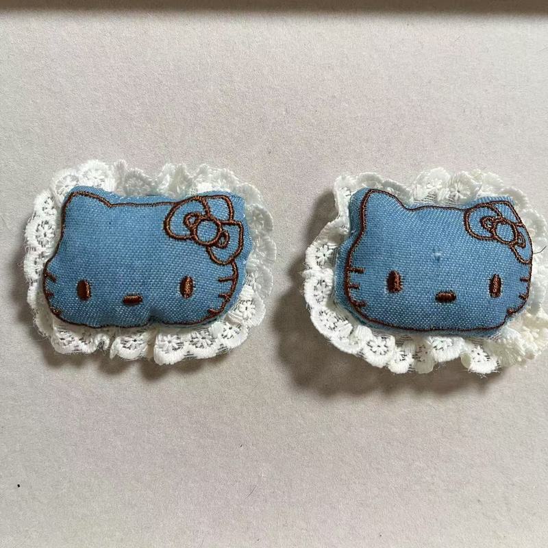 甜美蕾丝牛仔花边充棉KT 发夹手机壳箱包鞋袜服装辅料DIY饰品配件|undefined
