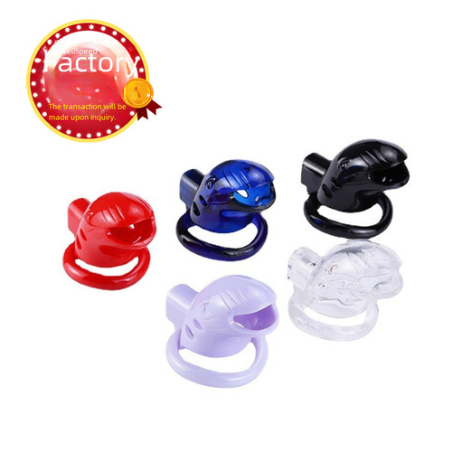 Male resin chastity lock alternative kinky hidden lock design JJ birdcage chastity device training CB6000 penis restraint