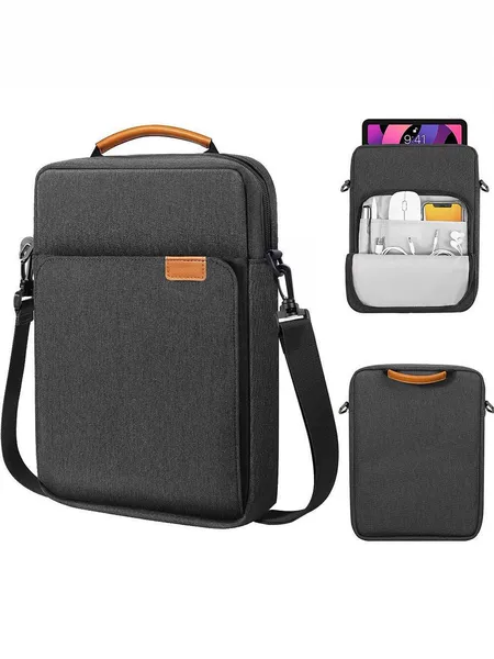 Tablet Bag 9-13inch Waterproof Lightweight Portable Shoulder Bag Multifunctional Storage Inner Bag One Size In Stock