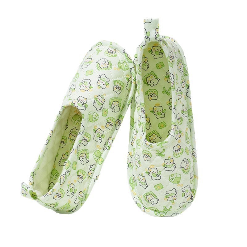 Summer Climbing Mat Special All Cotton Silent Four Seasons Breathable Shoe Cover Adult Indoor Top Quality Cloth Bottom Closed Toe_voghion.com