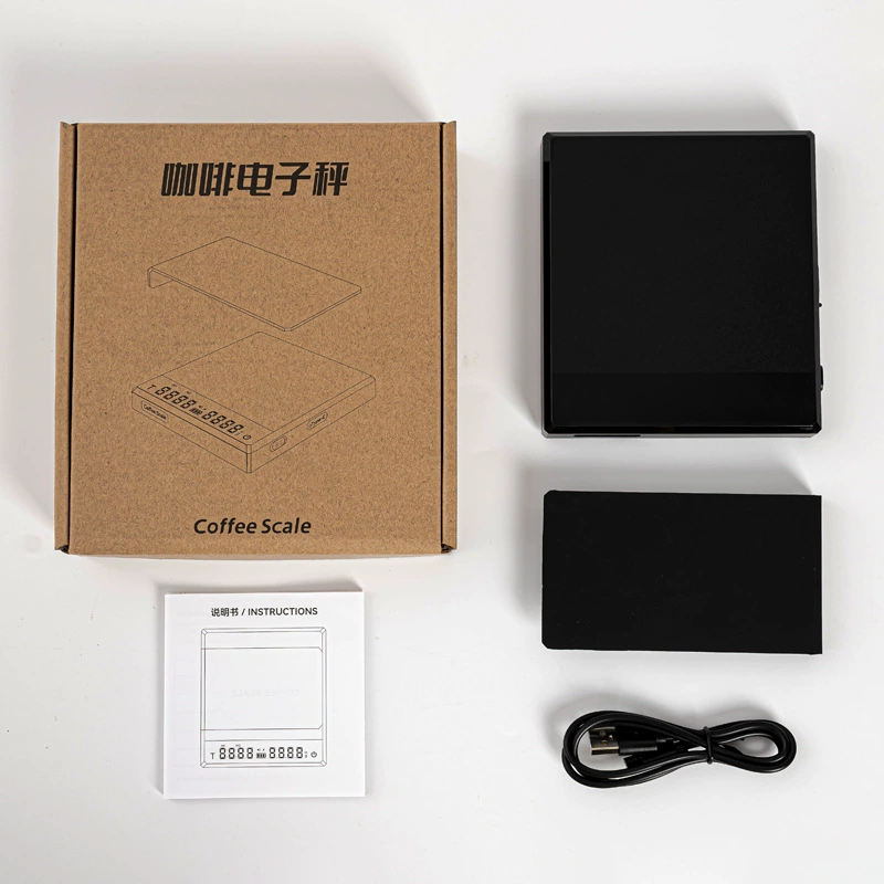 Smart coffee electronic scale Italian hand -coffee is called multi -mode mute broadcast 0.1g high -precision coffee grams