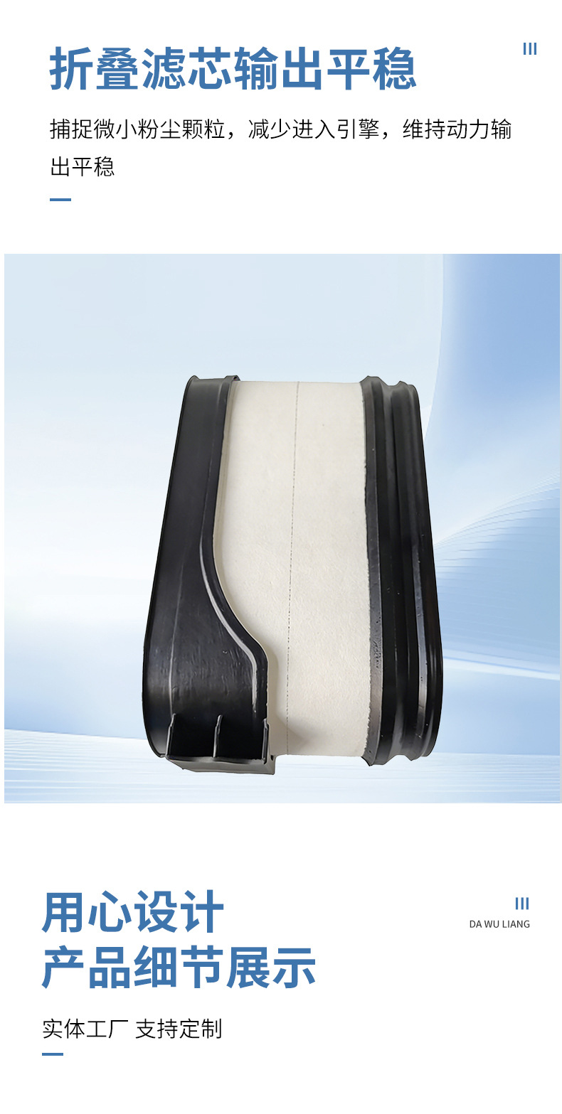 Honeycomb Air Filter P608665+P606121 Honeycomb Air Filter Suitable for John Deere Tractors